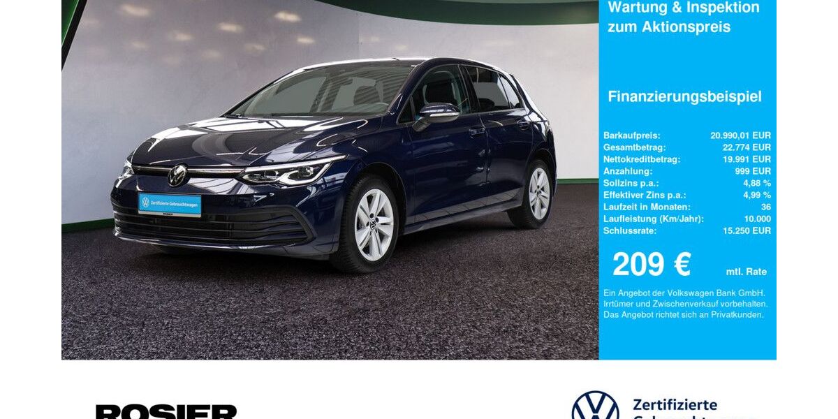 VW Golf 60.101 km 20.990 &euro; Menden 58706