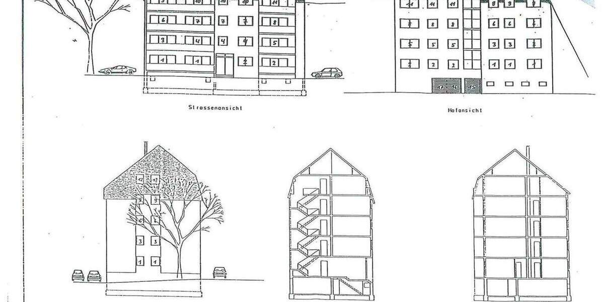 Etagenwohnung Dortmund Huckarde - 4 Zimmer, 102 m&sup2;, 319.000&euro; | Angebot:25716405