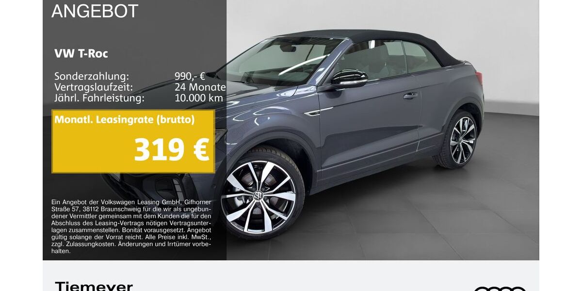 VW T-Roc 6.973 km 33.690 &euro; Bochum 44809