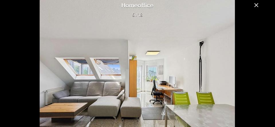 Dachgeschoßwohnung Holzwickede - 2.5 Zimmer, 75 m&sup2;, 1.020&euro; | Angebot:27587059