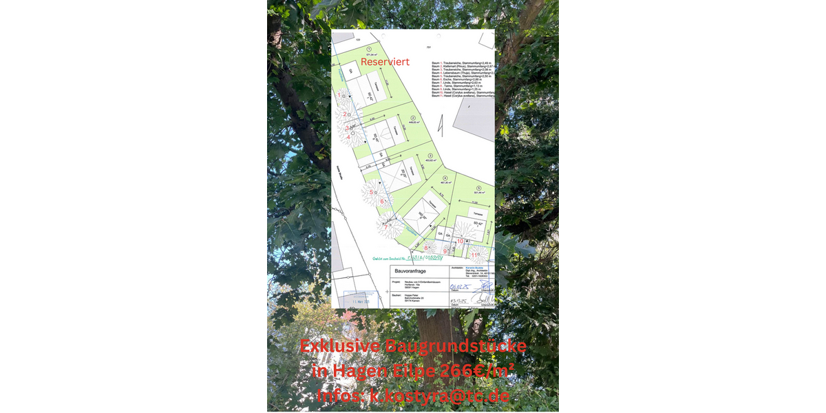 Grundstück Hagen Dahl - 119.600&euro; | Angebot:22440705