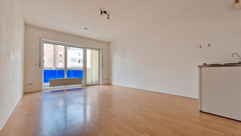 Hochparterre Bochum Bochum-Mitte - 1 Zimmer, 29 m&sup2;, 345&euro; | Angebot:25964563