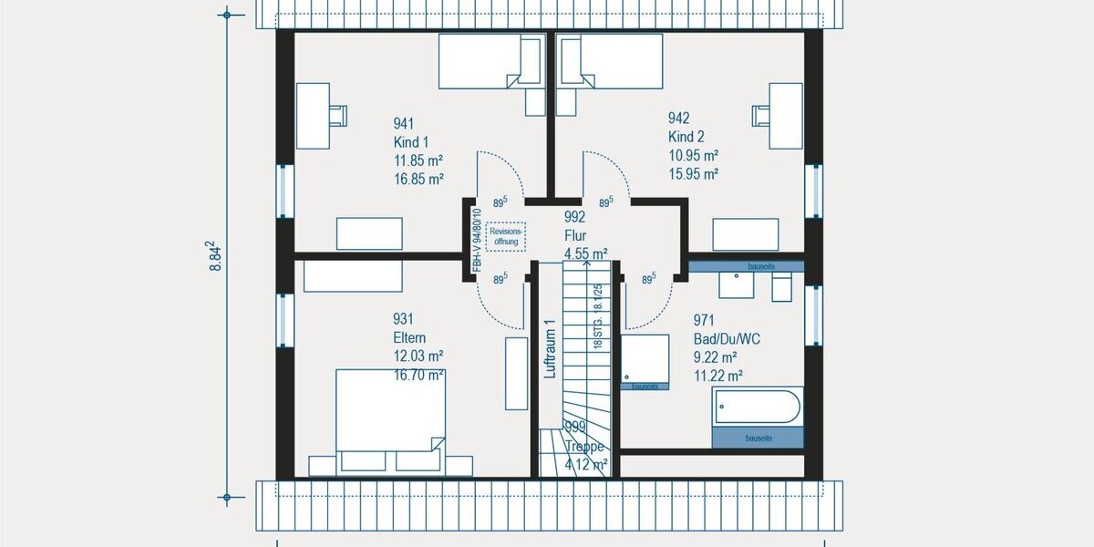Individuelles Einfamilienhaus in Hattingen - Maßgeschneidert für Ihr neues Zuhause - Einfamilienhaus Hattingen Niederbonsfeld | Angebot:27698488