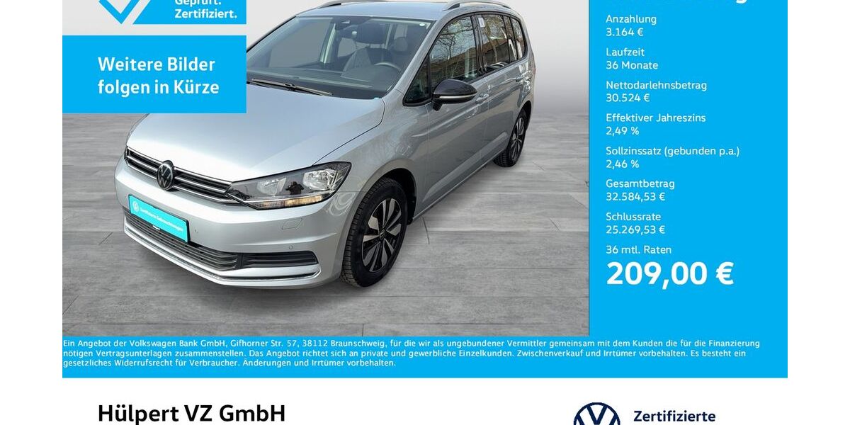 VW Touran 8.341 km 33.622 &euro; Dortmund 44379