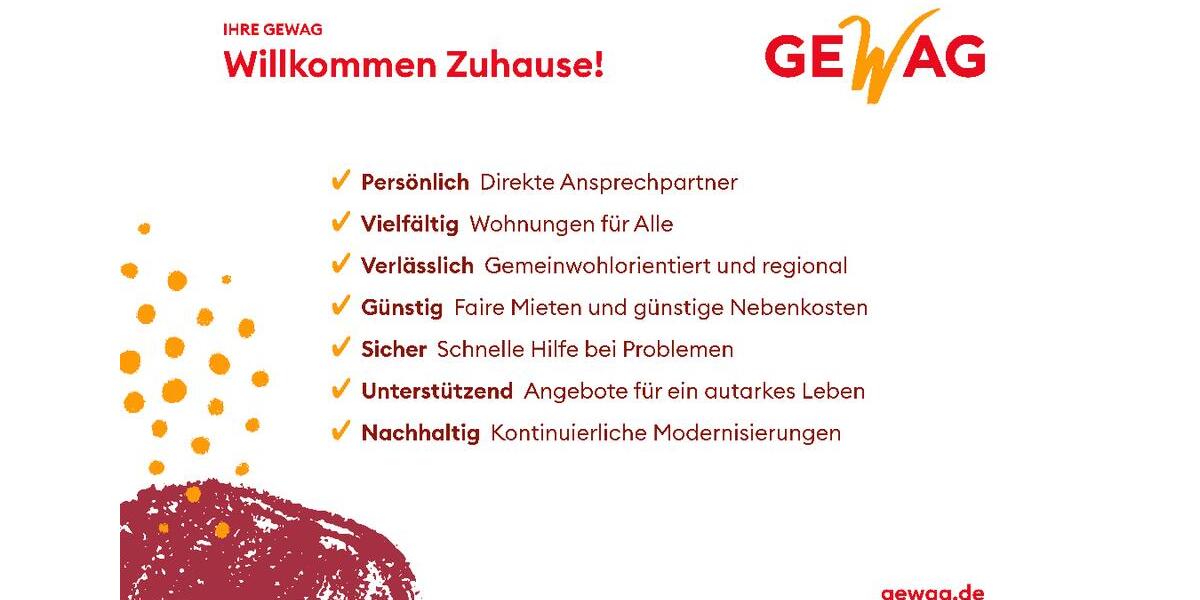 Etagenwohnung Remscheid Gemarkung Bergisch Born - 2 Zimmer, 62 m&sup2;, 334&euro; | Angebot:26585759