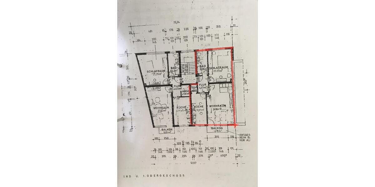 Etagenwohnung Wuppertal Gemarkung Elberfeld - 2 Zimmer, 65 m&sup2;, 685&euro; | Angebot:25725474