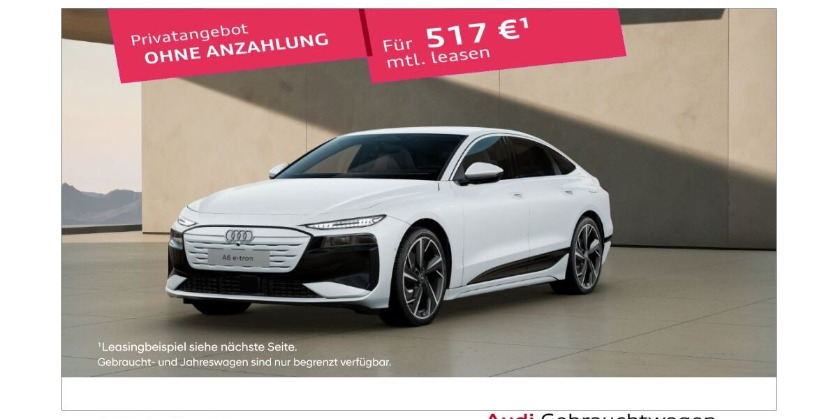 Audi A6 e-tron 10.340 km 54.090 &euro; Wuppertal 42109