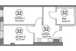Etagenwohnung Herne Wanne-Bickern - 1 Zimmer, 28 m&sup2;, 375&euro; | Angebot:27547875