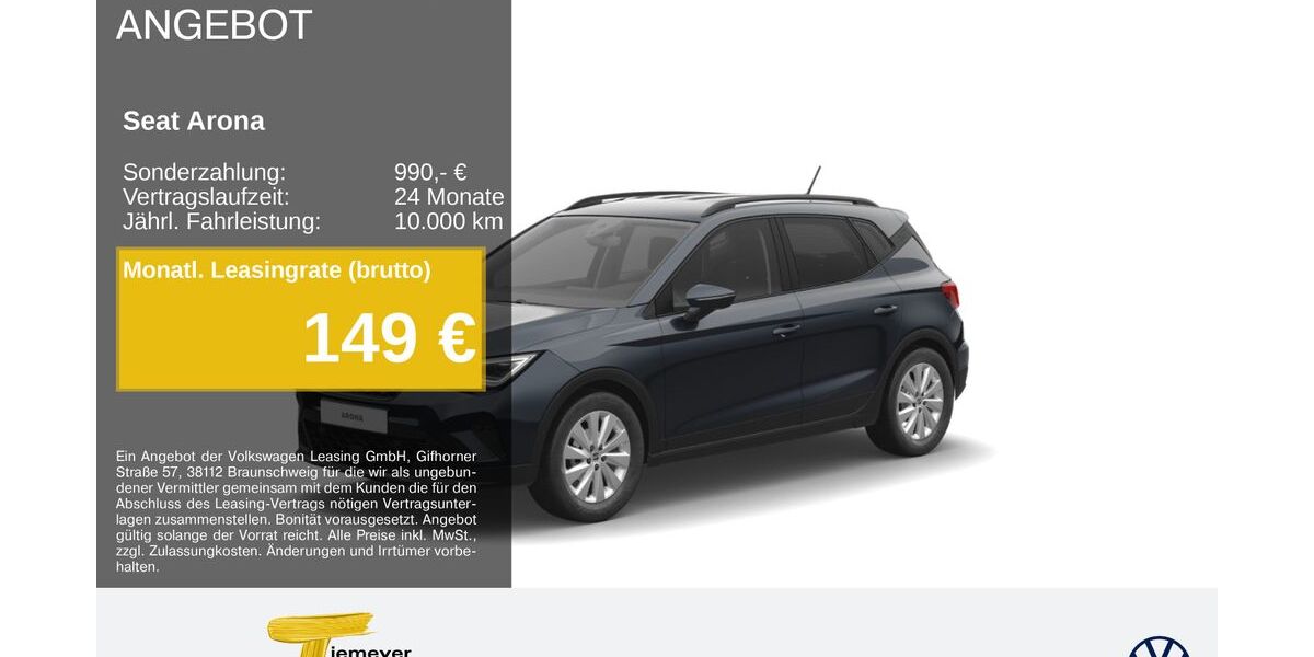Seat Arona 17.636 km 22.320 &euro; Remscheid 42897