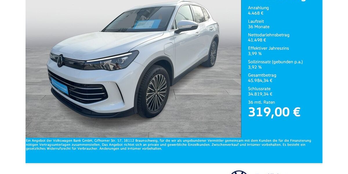 VW Tiguan 9.637 km 44.666 &euro; Dortmund 44141