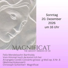 Magnificat - The Groovy Version of Ox 20.12.2026 Bürgerhaus Velbert-Langenberg