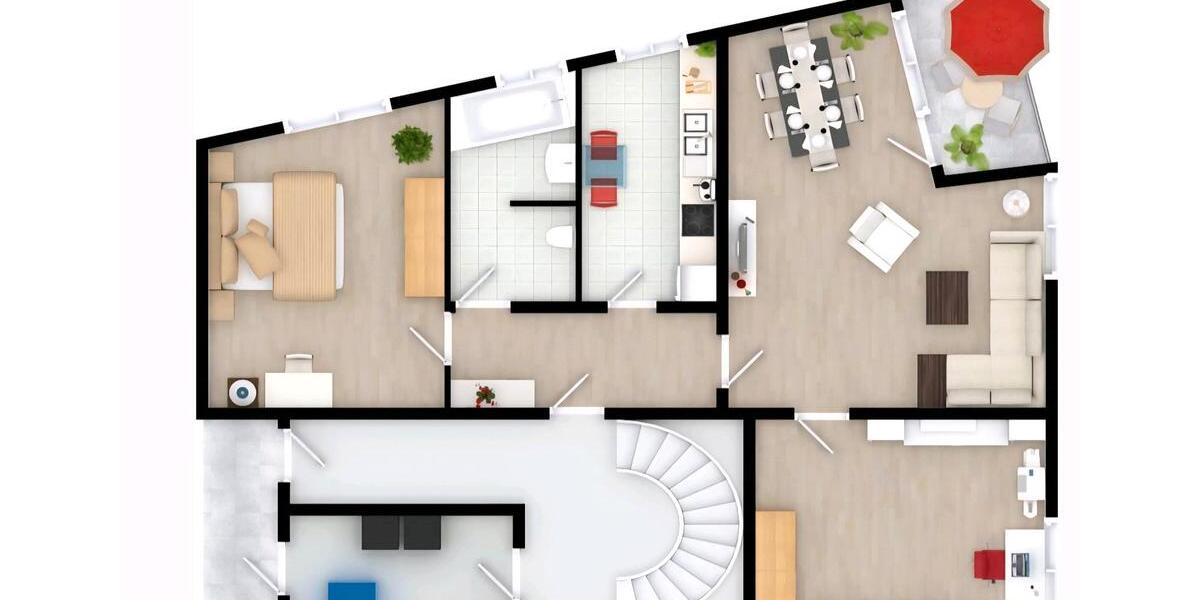 Etagenwohnung Wuppertal Gemarkung Elberfeld - 3 Zimmer, 83 m&sup2;, 220.000&euro; | Angebot:24841800