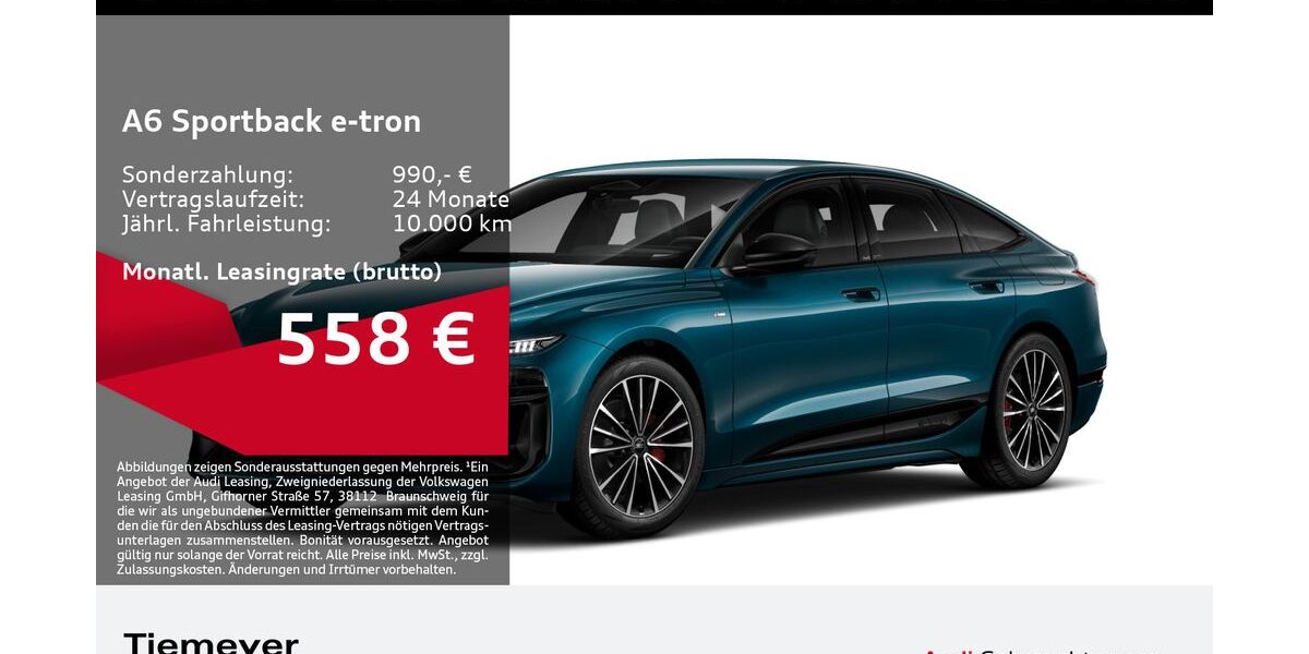 Audi A6 e-tron 12.304 km 60.330 &euro; Bochum 44809