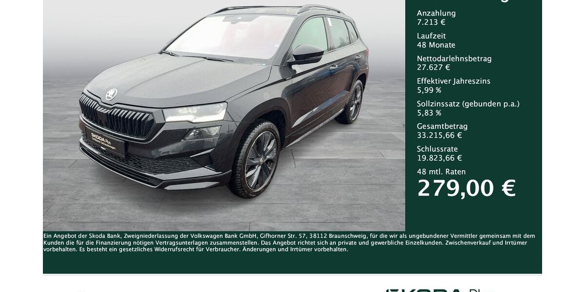 Skoda Karoq 23.195 km 34.747 &euro; Dortmund 44309