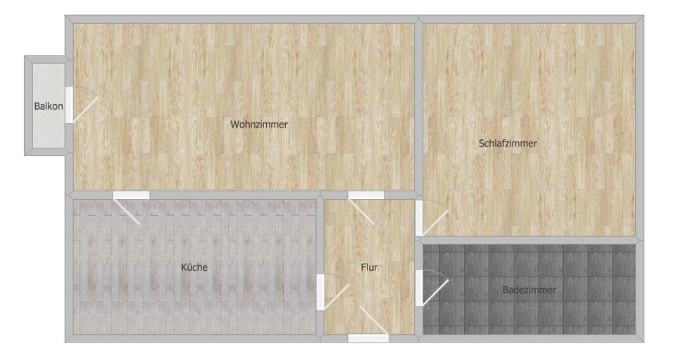 Etagenwohnung Lüdenscheid Staberg - 2 Zimmer, 62 m&sup2;, 340&euro; | Angebot:24789367