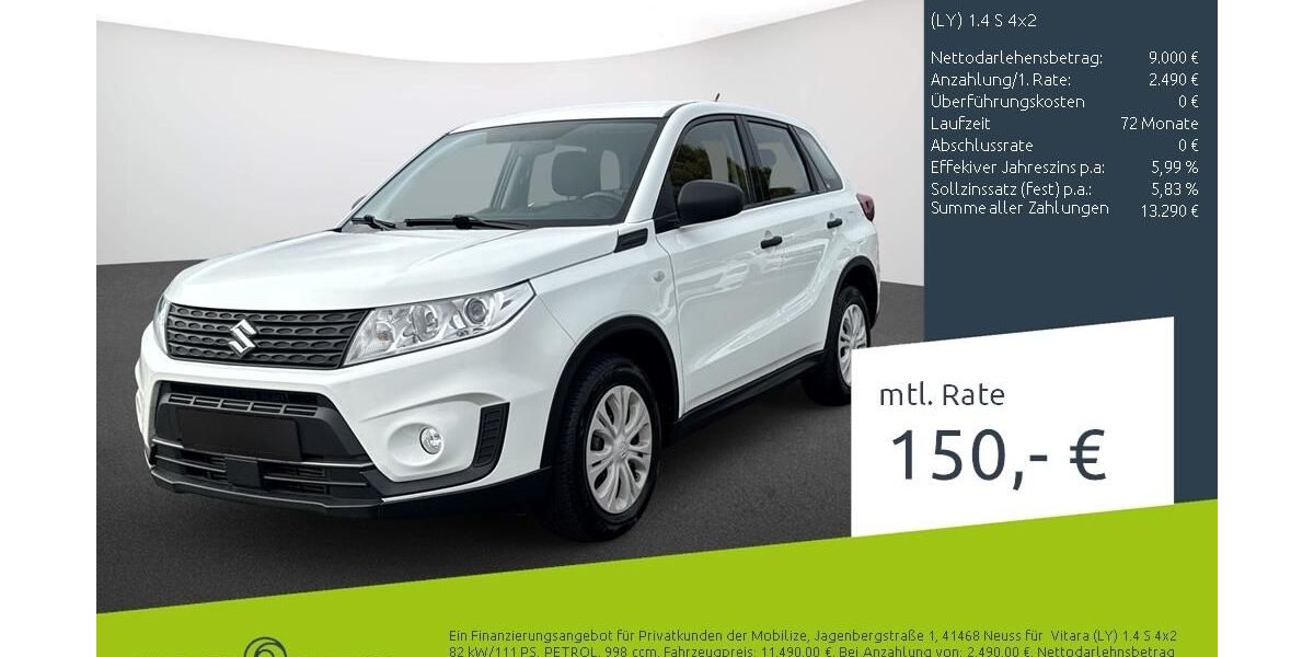 Suzuki Vitara 79.601 km 12.469 &euro; Dortmund 44263