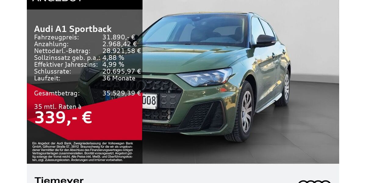 Audi A1 8.628 km 31.390 &euro; Remscheid 42897