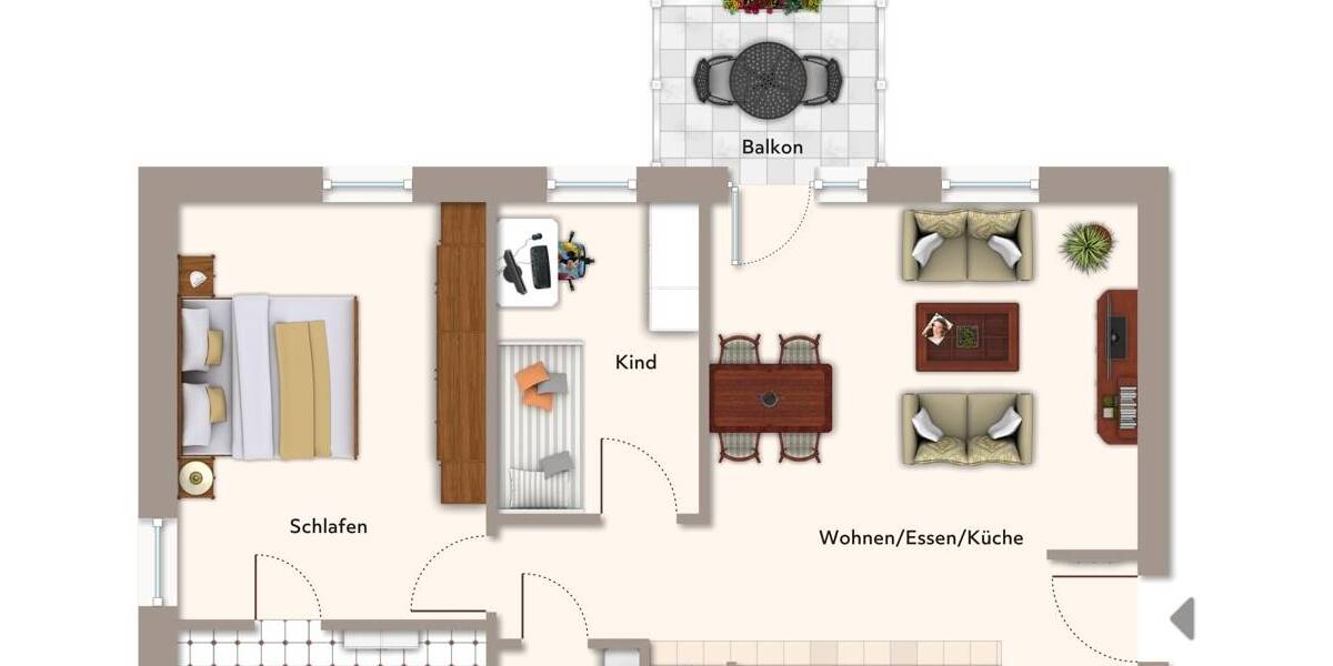 Etagenwohnung Ennepetal Voerde - 3 Zimmer, 65 m&sup2;, 600&euro; | Angebot:26758844