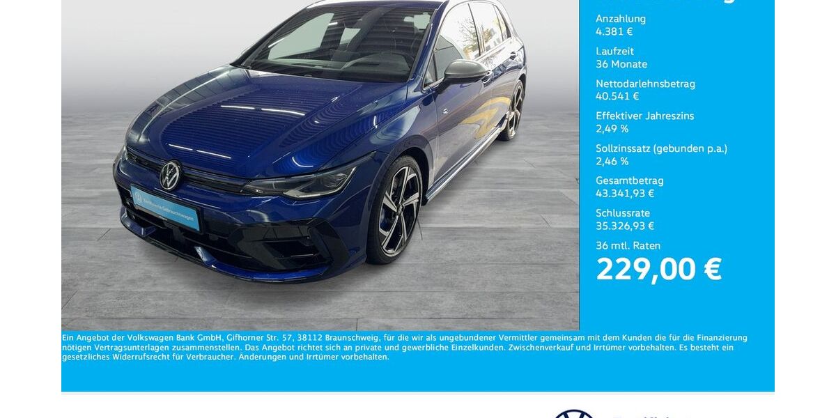 VW Golf 8.373 km 44.922 &euro; Dortmund 44379