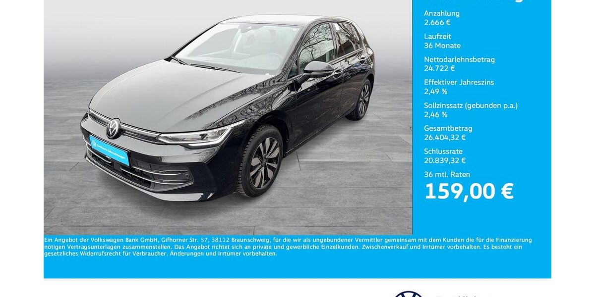 VW Golf 9.000 km 26.911 &euro; Dortmund 44379