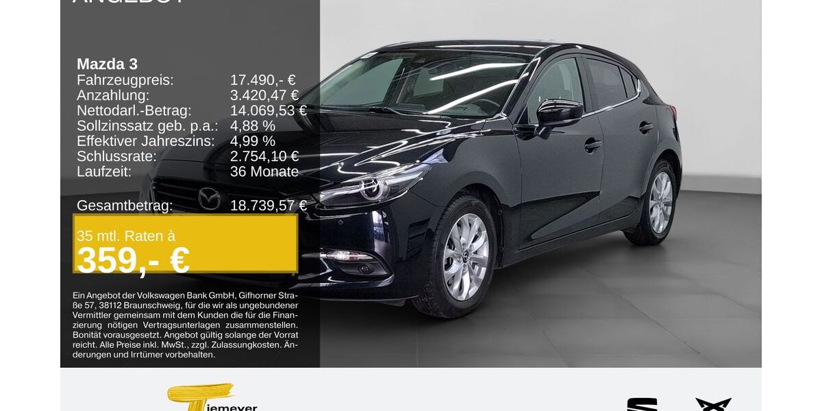 Mazda 3 54.778 km 17.490 &euro; Bochum 44809