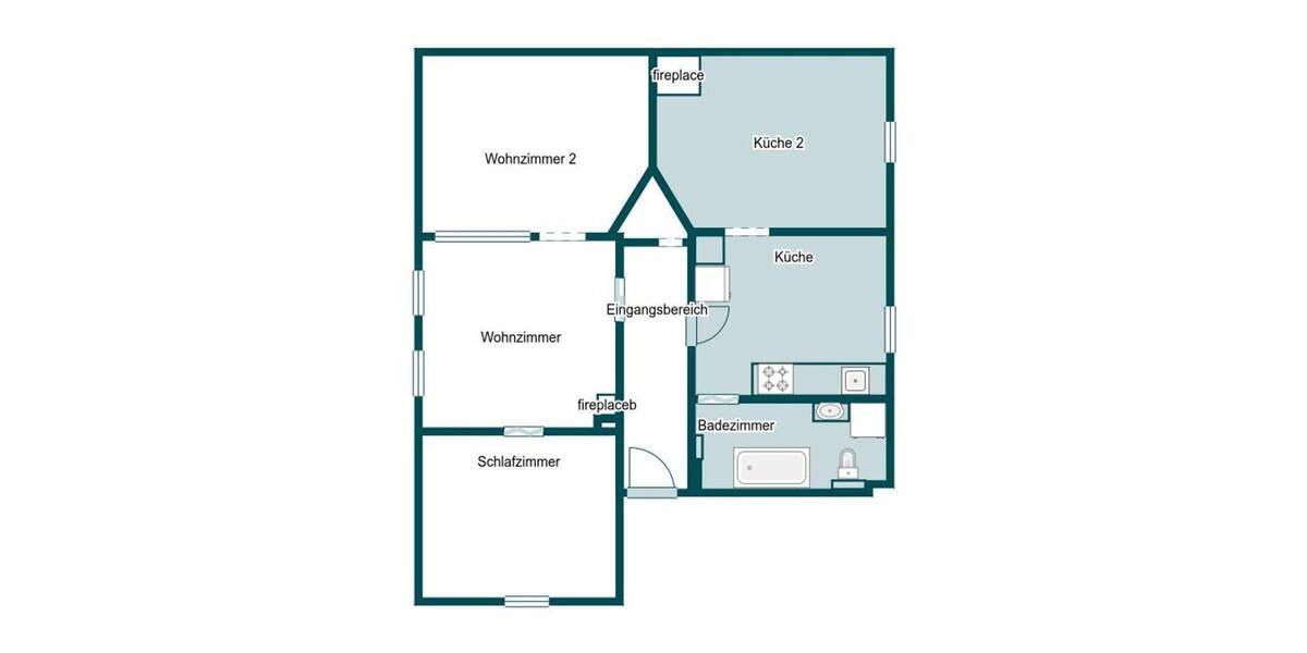 Etagenwohnung Schalksmühle Rotthausen - 3 Zimmer, 74 m&sup2;, 115.000&euro; | Angebot:25782569