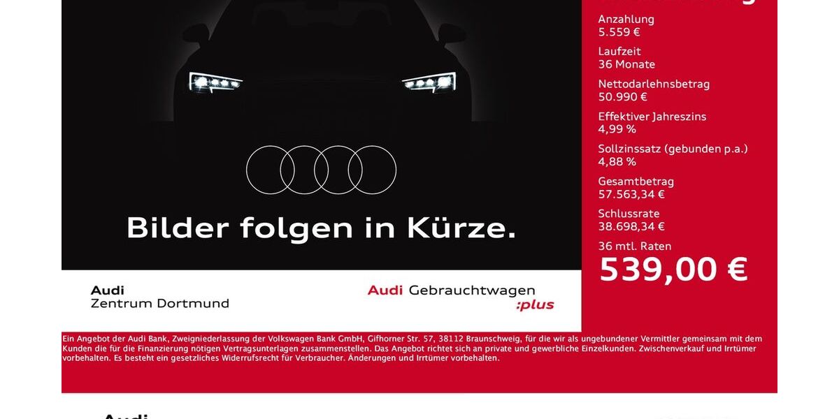 Audi A6 7.050 km 56.210 &euro; Dortmund 44143