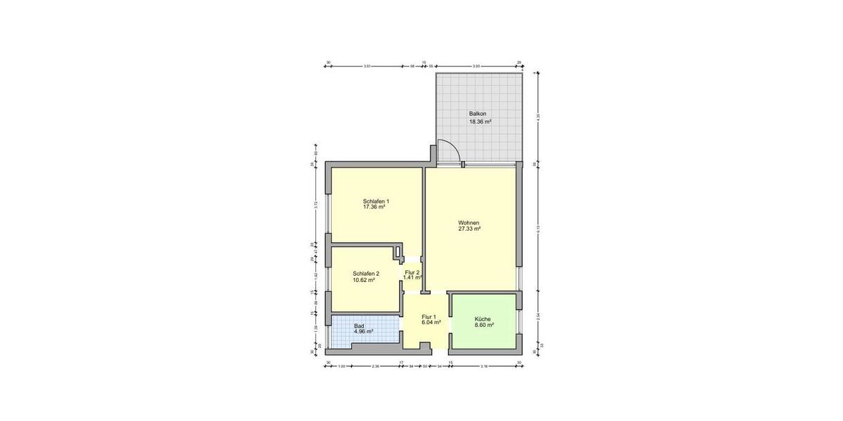 Dachgeschoßwohnung Iserlohn Gerlingsen - 3 Zimmer, 85 m&sup2;, 717&euro; | Angebot:26252903