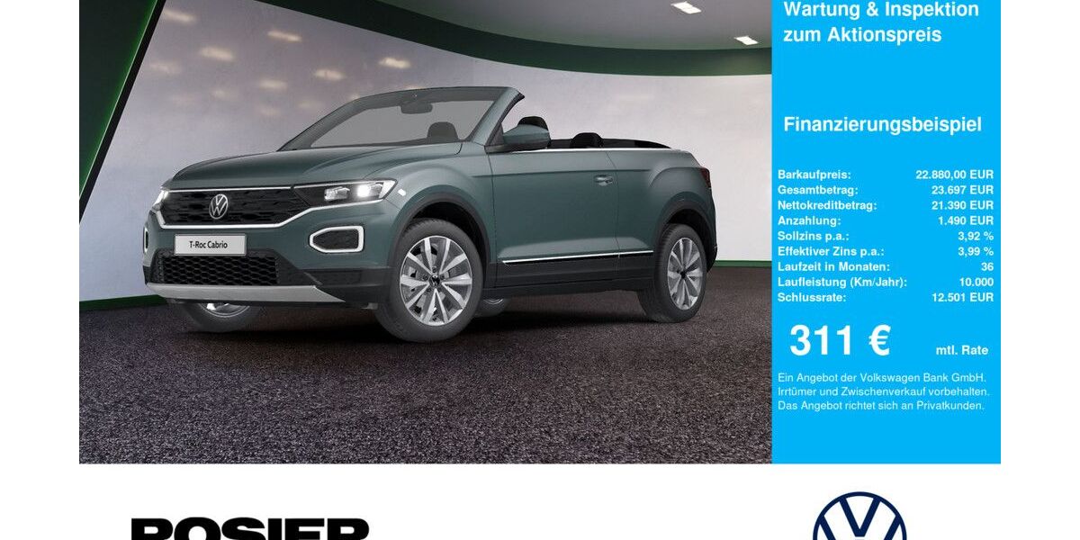 VW T-Roc 45.007 km 22.440 &euro; Menden 58706