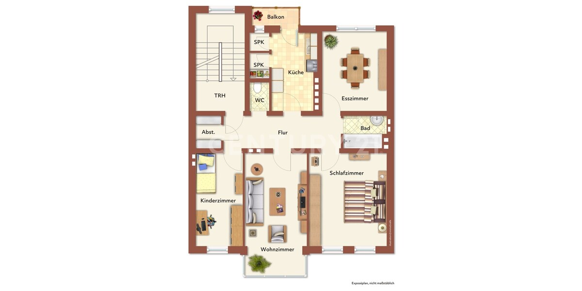 Frisch sanierte 4-Zimmer-Wohnung mit Balkon im beliebten Dortmunder Kaiserviertel - Etagenwohnung Dortmund | Angebot:26738720