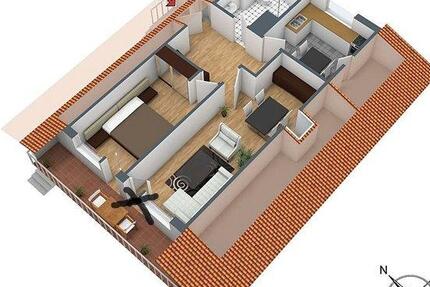 Wohnung Radevormwald - 2 Zimmer, 65 m&sup2;, 475&euro; | Angebot:26586795