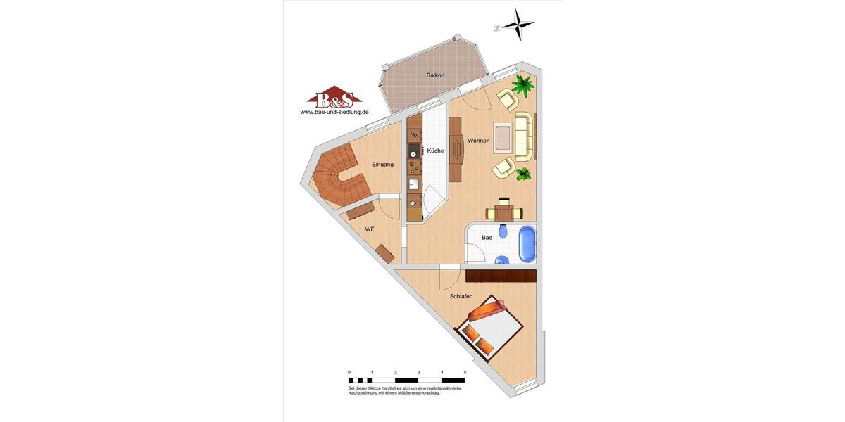 Etagenwohnung Iserlohn Sümmern - 2 Zimmer, 61 m&sup2;, 339&euro; | Angebot:26560271