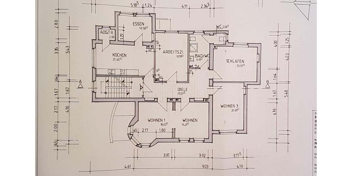 Etagenwohnung Werdohl - 6 Zimmer, 159 m&sup2;, 219.000&euro; | Angebot:25948284