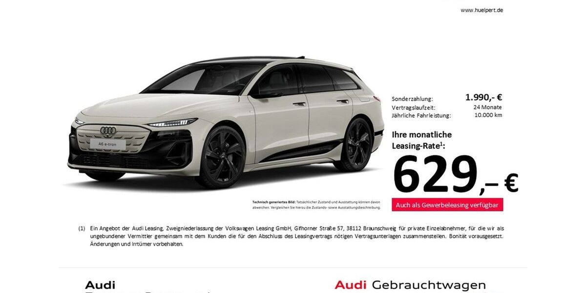Audi A6 e-tron 14.418 km 74.337 &euro; Dortmund 44143