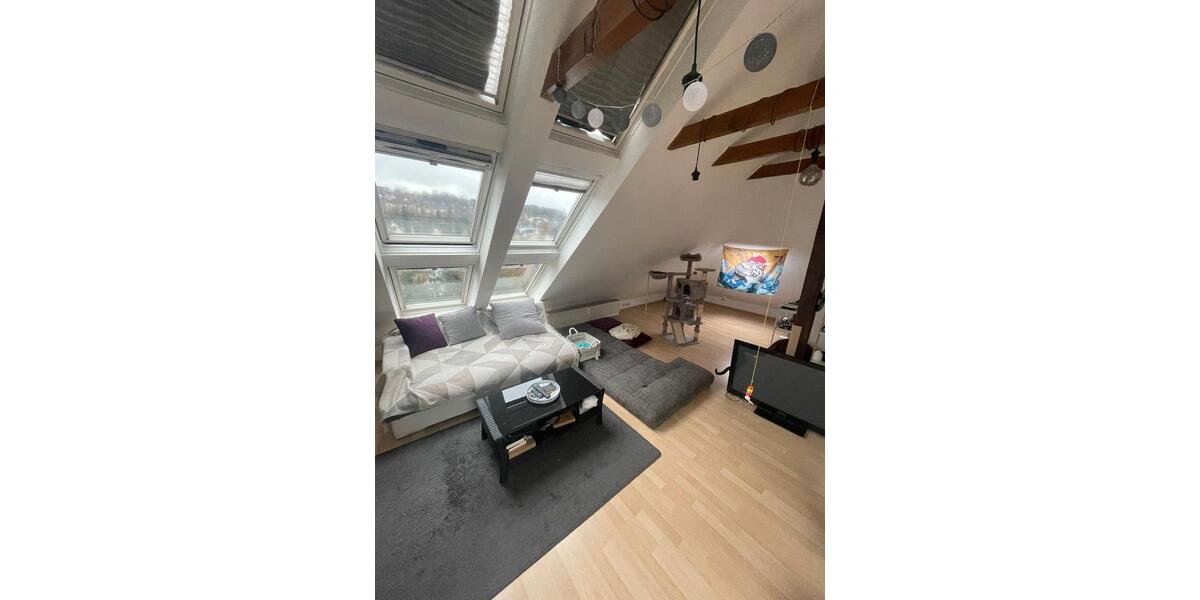 Dachgeschoßwohnung Hagen Hohenlimburg - 2 Zimmer, 60 m&sup2;, 450&euro; | Angebot:26104568