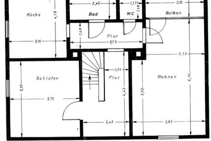 Wohnung Remscheid Remscheid-Süd - 2.5 Zimmer, 70 m&sup2;, 480&euro; | Angebot:26660523