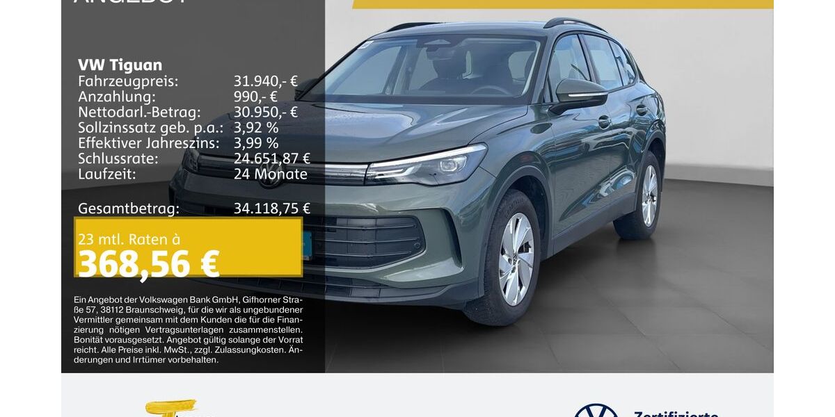 VW Tiguan 20.650 km 31.680 &euro; Remscheid 42897