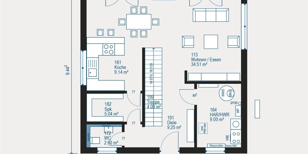 Ihr individuell geplantes Einfamilienhaus - maßgeschneidertes Wohnen auf zwei Ebenen - Einfamilienhaus Schwelm | Angebot:27698507