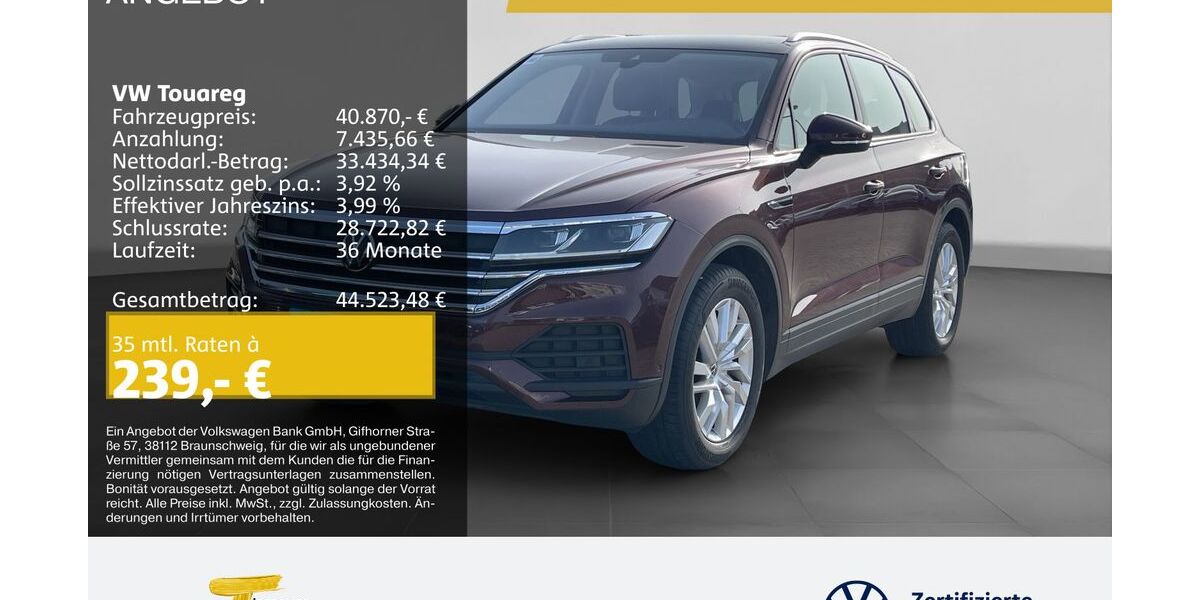 VW Touareg 54.049 km 40.870 &euro; Remscheid 42897