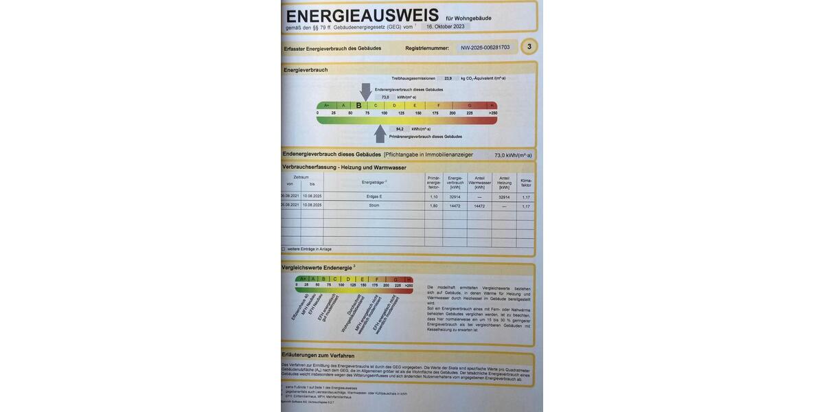 Reihenhaus Schwelm - 5 Zimmer, 140 m&sup2;, 395.000&euro; | Angebot:25931021