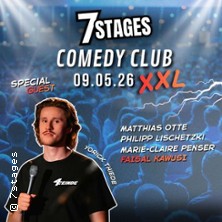7stages Comedy Club Night XXL 09.05.2026 Rotunde - Alter Katholikentagsbahnhof