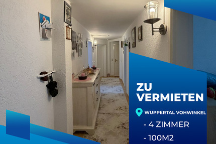 Wohnung Wuppertal Vohwinkel - 4 Zimmer, 100 m&sup2;, 400&euro; | Angebot:25881016