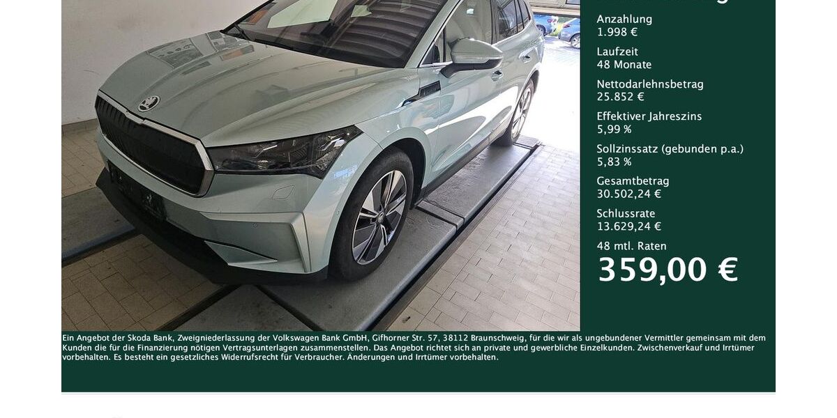 Skoda Enyaq 29.816 km 27.850 &euro; Dortmund 44269