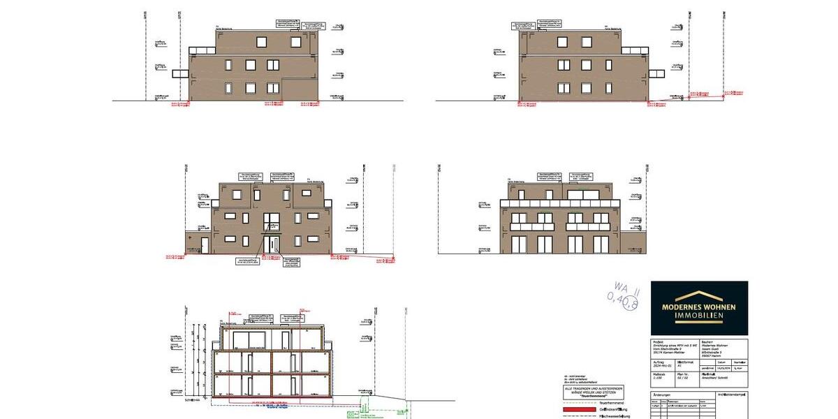 Etagenwohnung Kamen - 3 Zimmer, 95 m&sup2;, 285.000&euro; | Angebot:27465656