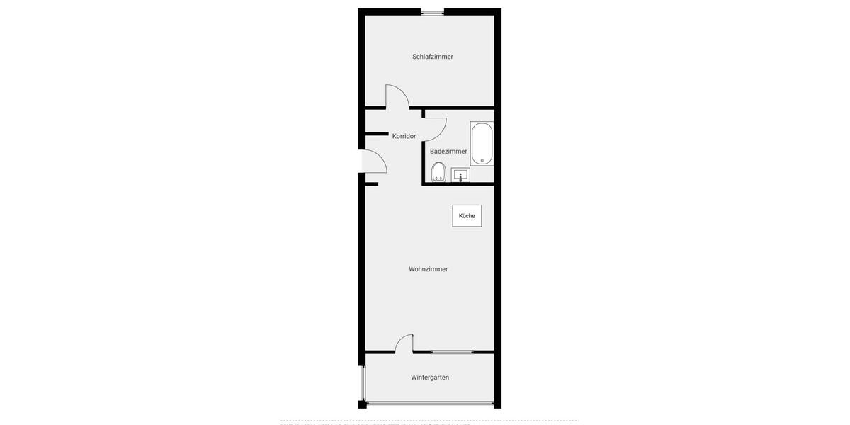 Etagenwohnung Castrop-Rauxel Rauxel - 2 Zimmer, 60 m&sup2;, 283&euro; | Angebot:25348985