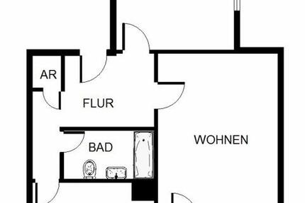 Wohnung Dortmund Hombruch - 2 Zimmer, 61 m&sup2;, 634&euro; | Angebot:26607660