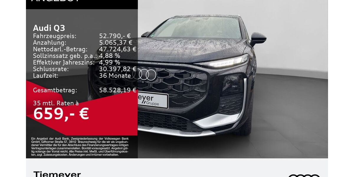 Audi Q3 1.050 km 52.790 &euro; Lüdenscheid 58511