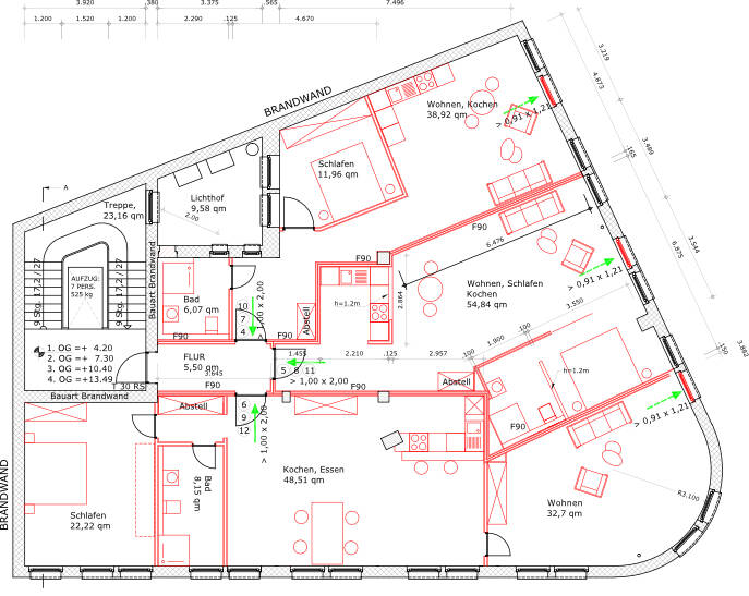 Gewerbeobjekt Dortmund Mitte - 1 Zimmer, 680 m&sup2;, 6.460&euro; | Angebot:25663787