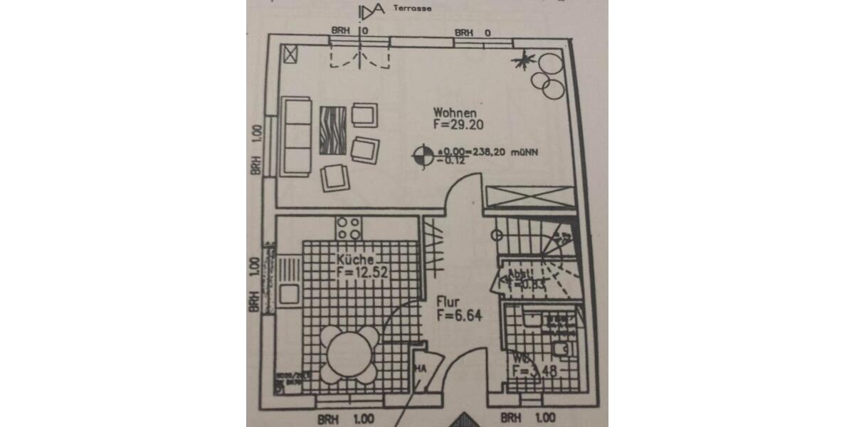 Etagenwohnung Wetter (Ruhr) - 6 Zimmer, 131 m&sup2;, 2.050&euro; | Angebot:25815772