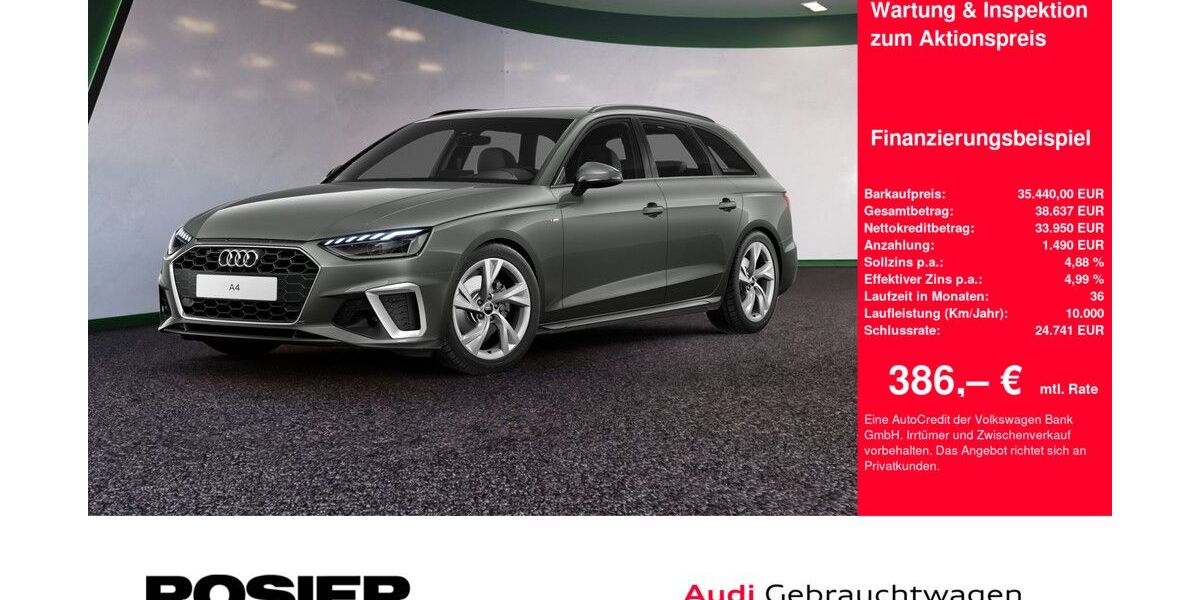 Audi A4 11.994 km 35.440 &euro; Menden 58706